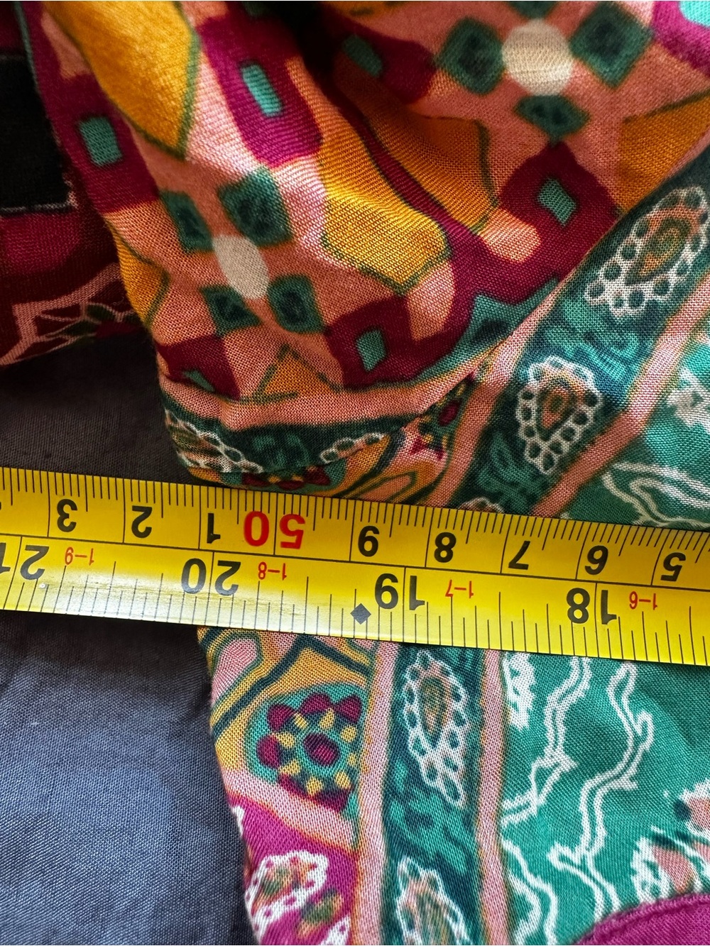 Ba&sh Fingston Patchwork Mini Dress Multicolor Boho Print L / US 8 - Picture 15 of 16
